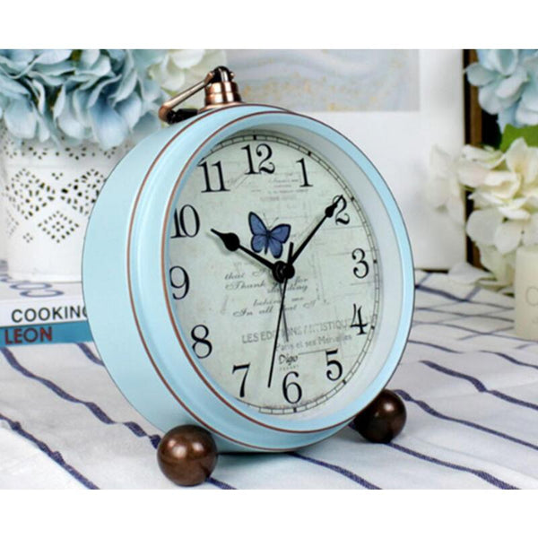 5 Inch Alarm Clock Electronic Creative Pastoral Mediterranean Sea Decoration Alarm Clocks & Clock Radios