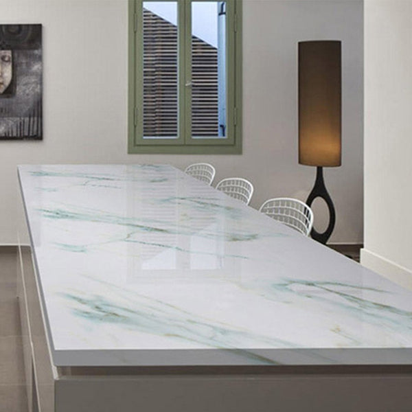 5 Meter Marble Vinyl Film Black Wallpaper Sheet Furniture Wrap Sticker Wallpaper Rolls & Sheets