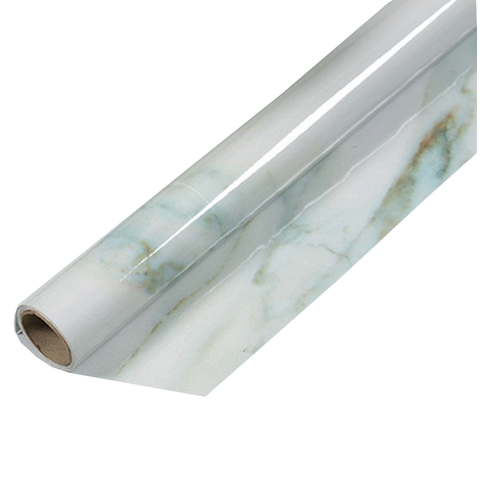 Wallpaper Rolls & Sheets 5 Meter Marble Vinyl Film Black Wallpaper Sheet Furniture Wrap Sticker
