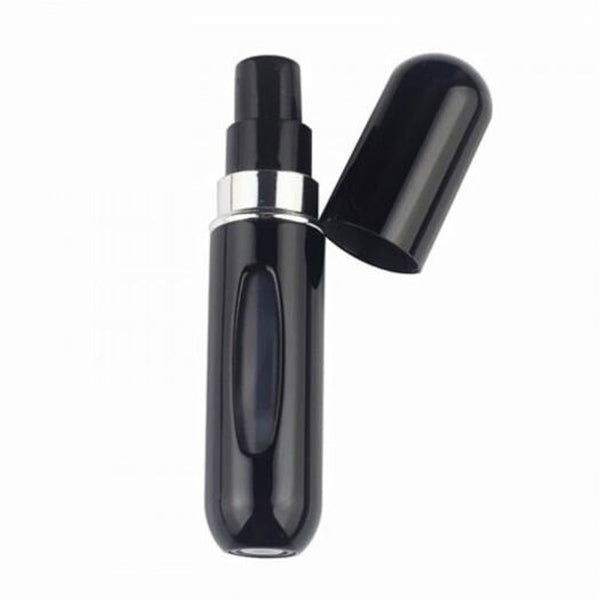 5 Milliliter Mini Portable Perfume Atomizer Bottle Black Travel Bottles & Containers