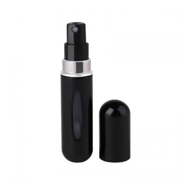 5 Milliliter Mini Portable Perfume Atomizer Bottle Black Travel Bottles & Containers