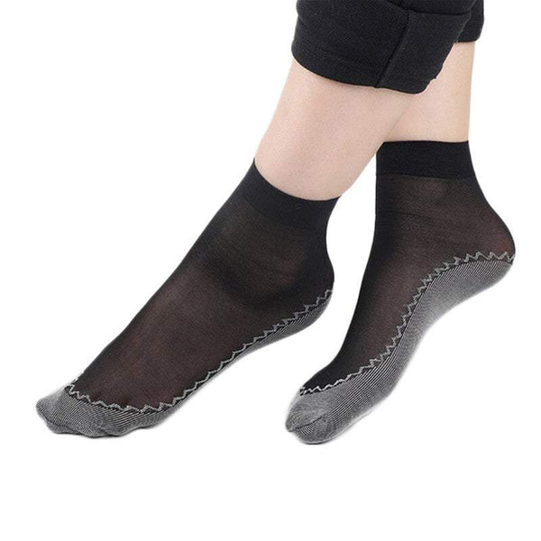 Tights 5 Or 10 Pairs Of Silky Sole Stocking For Women Socks