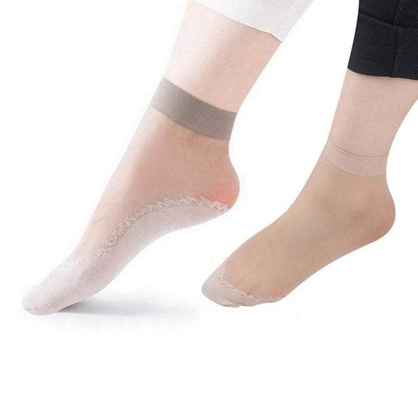 Tights 5 Or 10 Pairs Of Silky Sole Stocking For Women Socks