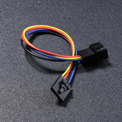 5 Pcs 5Pin To 4Pin Cooling Fan Connector Adapter 18Cm Extension Cable Wire For Dell Styles Latch Laptop
