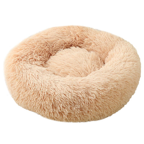 50 X 50Cm Soft Fluffy Pet Dog Cat Round Cushion Bed Pet Beds