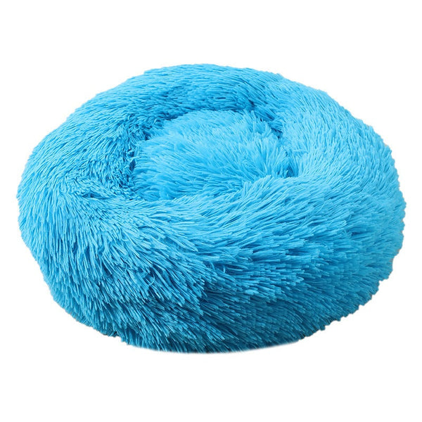 50 X 50Cm Soft Fluffy Pet Dog Cat Round Cushion Bed Pet Beds