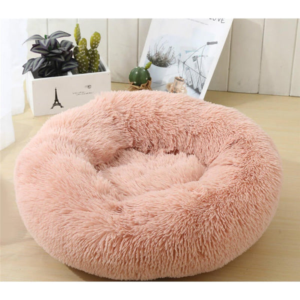 50 X 50Cm Soft Fluffy Pet Bed Pink Pet Beds