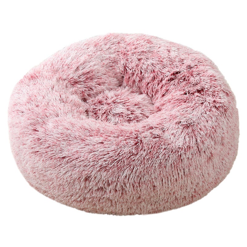 50 X 50Cm Soft Fluffy Pet Dog Cat Round Cushion Bed Pet Beds