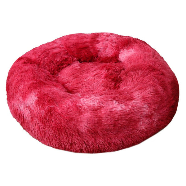 50 X 50Cm Soft Fluffy Pet Dog Cat Round Cushion Bed