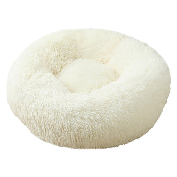 50 X 50Cm Soft Fluffy Pet Dog Cat Round Cushion Bed