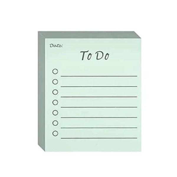 50 Sheets Fluorescent Colour Memo Pads For Stationery And Business Use Sticky Notes