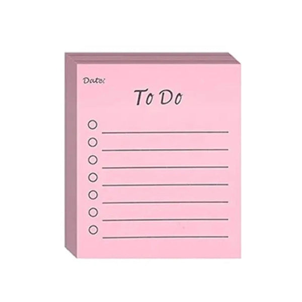 50 Sheets Fluorescent Colour Memo Pads For Stationery And Business Use Sticky Notes