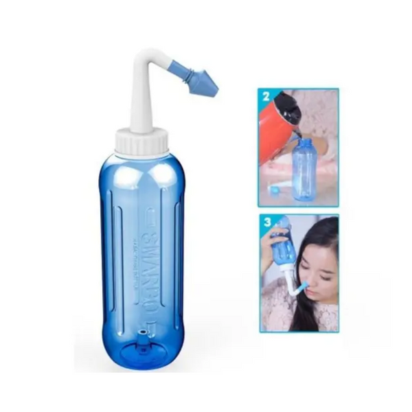 500Ml Nasal Irrigator For Nose Wash Cleaner Adult Children Baby Power Needed