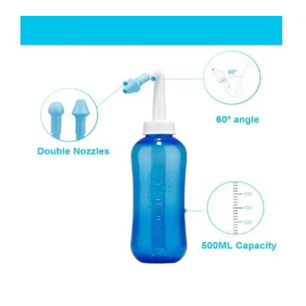 Neti Pots & Cleansers 500Ml Nasal Irrigator For Nose Wash Cleaner Adult Children Baby Power Needed