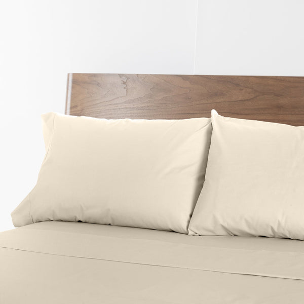 Renee Taylor 1500 Thread Count Cotton Blend Sheet Sets King Ivory Sheets