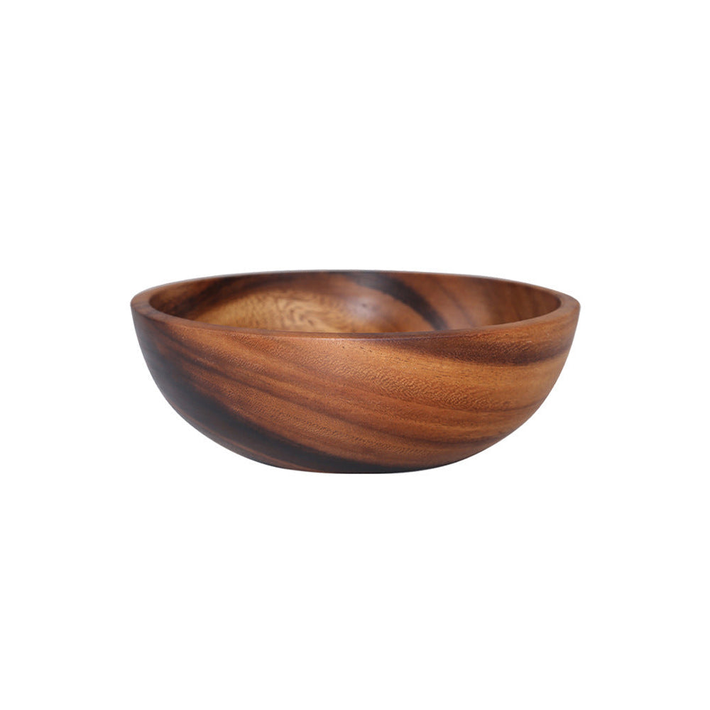 Kitchen Natural Wooden Bowl Household Fruit Salad For Home Restaurant Food Container Utensils Note The Size Hot Bowls