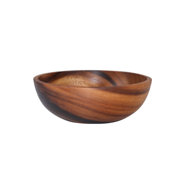 Kitchen Natural Wooden Bowl Household Fruit Salad For Home Restaurant Food Container Utensils Note The Size Hot Bowls