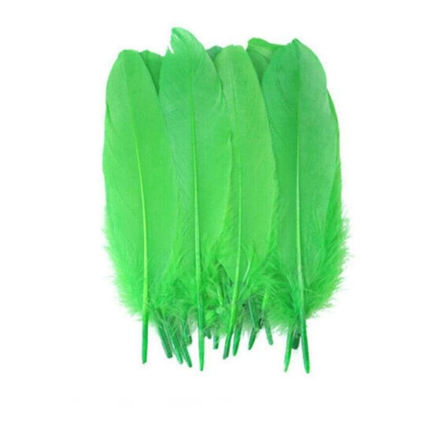 50X Craft Feathers Goose Diy Art Party Decoration Wedding Dream Catcher Black Party Decorations