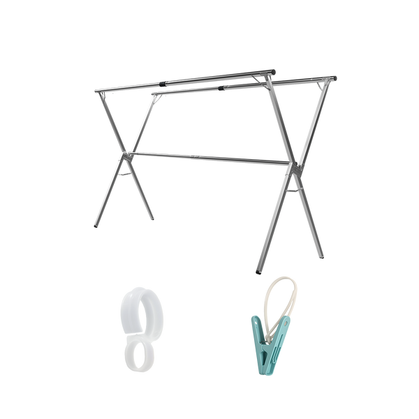 Levede Clothes Drying Airer Foldable 150 200Cm Clothes Airers