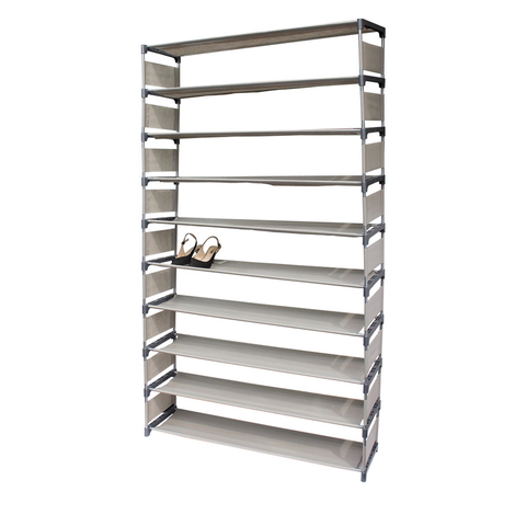 50 Pairs 10 Tiers Shoe Rack Shoe Racks
