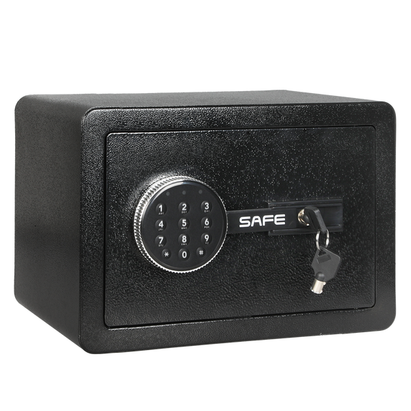 8.1L Digital Security Safe Box Password Key Lock Cash Key Safes Boxes & Hideaways