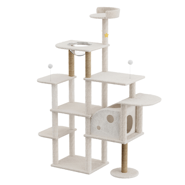 Pawz Cat Tree Tower Large Scratcher Condo House 172Cm Furniture & Scratchers