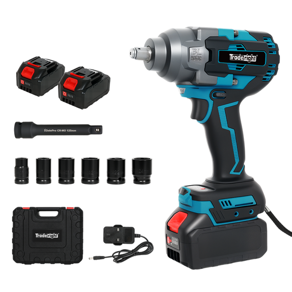 Traderight Cordless Impact Wrench 900N.M 4.0Ah Battery Impact Wrenches