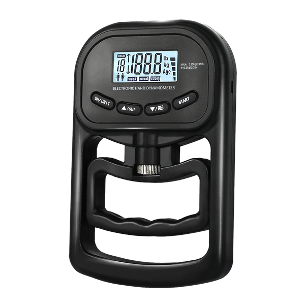 Centra Electronic Hand Dynamometer Grip Black Hand Grippers