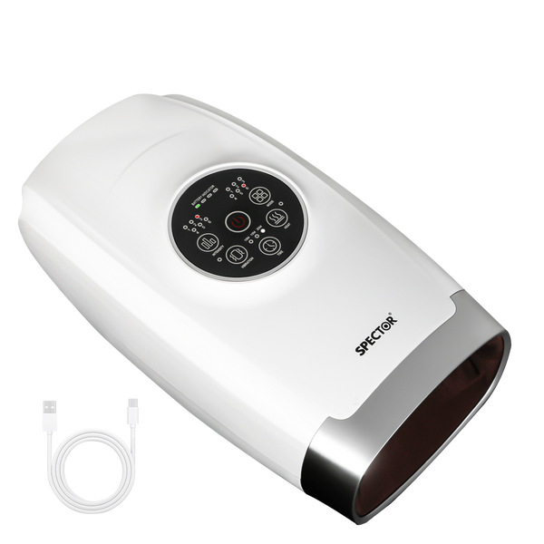 Spector Electric Hand Massager With Heat Air Compression Massagers