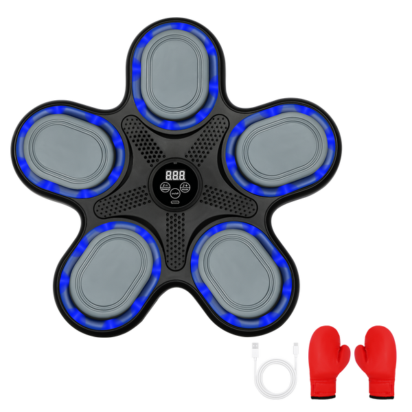 Centra Kids Music Boxing Machine With Gloves Strike Pads & Mitts