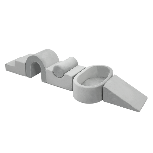 Bopeep Kids Foam Blocks Play Set Pit Climb Crawl Slide Soft Toddlers Toys Indoor Playmats & Jigsaw Mats