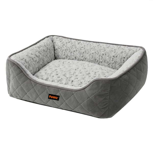 Pawz Pet Dog Calming Bed Fluffy Washable Cushion L Pet Beds