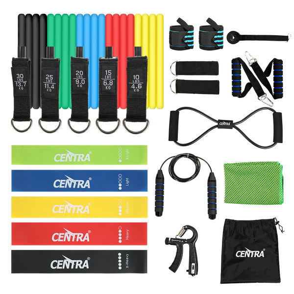 Centra Resistance Bands Set For Working Out Resistance Trainers