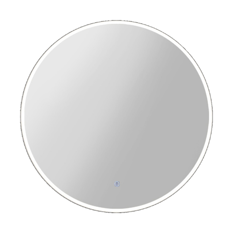 50Cm Led Wall Mirror Bathroom Light Decor Round Mirrors