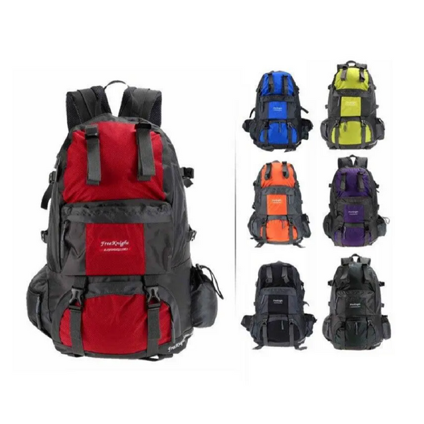 50L Outdoor Sport Backpack Gray Rucksacks