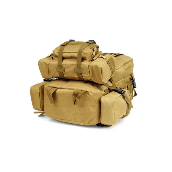 50L Men's Tactical Military Backpack 4In1 Molle Sports Bag Outdoor Camping Bags