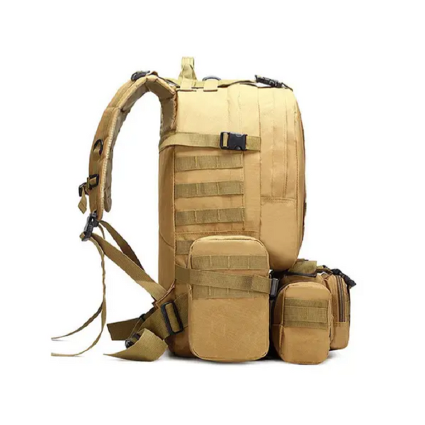 50L Men's Tactical Military Backpack 4In1 Molle Sports Bag Outdoor Camping Bags