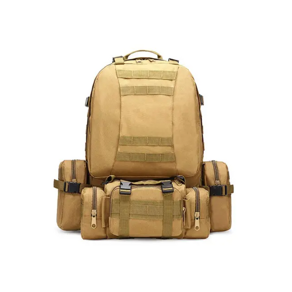 50L Men's Tactical Military Backpack 4In1 Molle Sports Bag Outdoor Camping Bags Daypacks