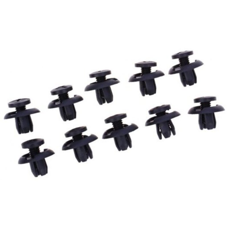 50Pcs 1904 Universal Car Plastic Fender Fasterner Clips For Honda Accord Civic Black Other Repair Kits & Tools