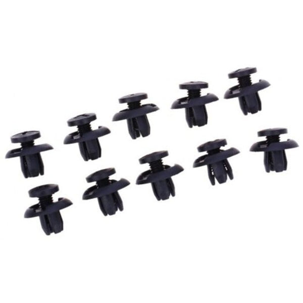 50Pcs 1904 Universal Car Plastic Fender Fasterner Clips For Honda Accord Civic Black Other Repair Kits & Tools