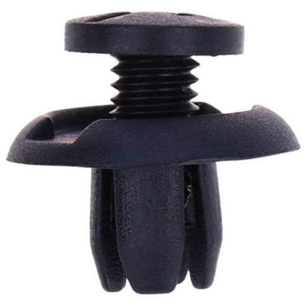50Pcs 1904 Universal Car Plastic Fender Fasterner Clips For Honda Accord Civic Black Other Repair Kits & Tools