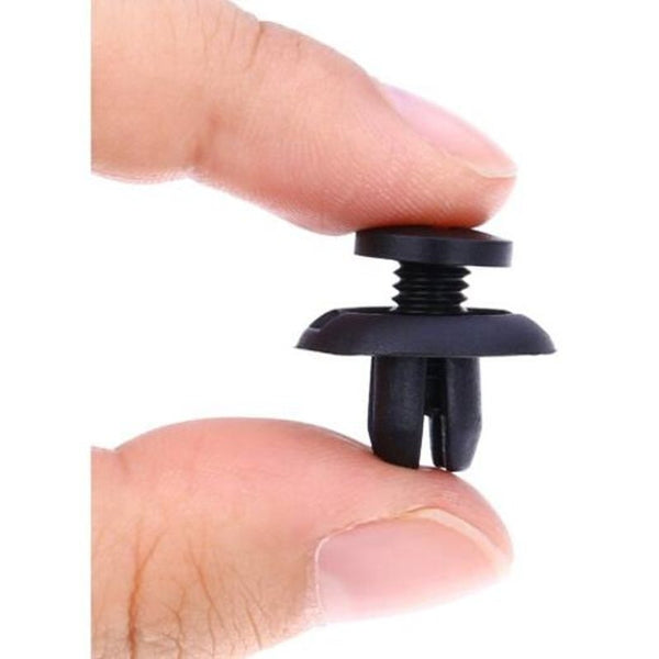 50Pcs 1904 Universal Car Plastic Fender Fasterner Clips For Honda Accord Civic Black Other Repair Kits & Tools