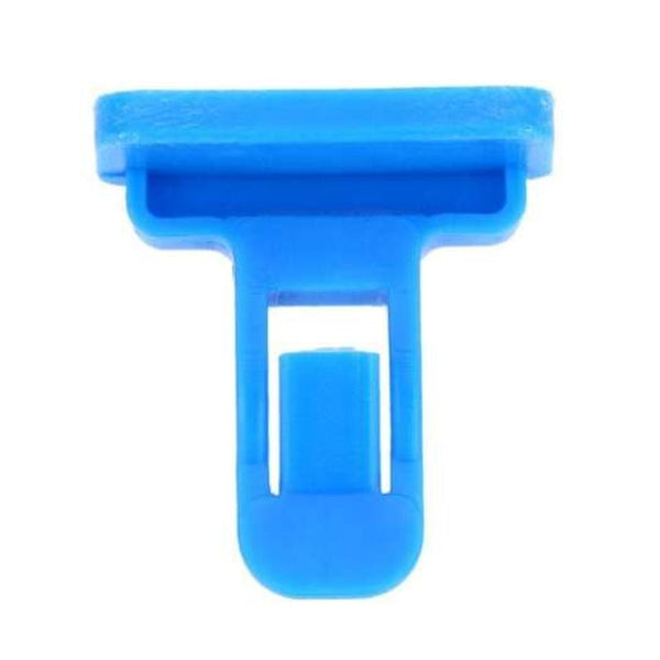 50Pcs Car Plastic Fasterner Clips Sapphire Blue Mouldings Trim