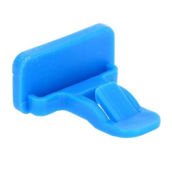 50Pcs Car Plastic Fasterner Clips Sapphire Blue Mouldings Trim
