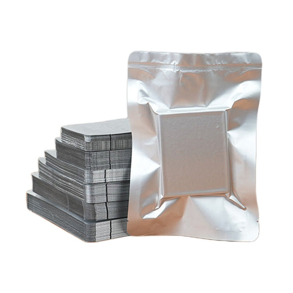 50 Pieces Foil Mylar Vacuum Sealer Bags Smell Proof Moisture Food Storage Vacuum Sealers