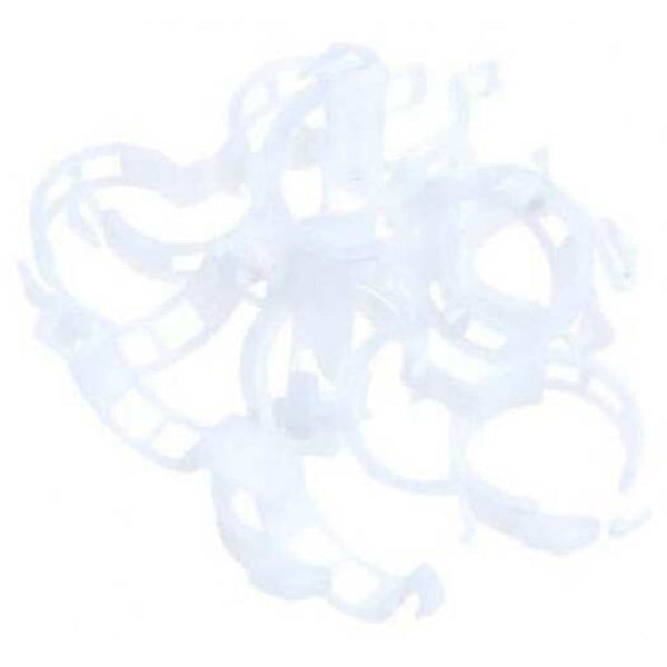 50Pcs Fruit Tree Plant Fixing Clip White Plant Ties & Supports