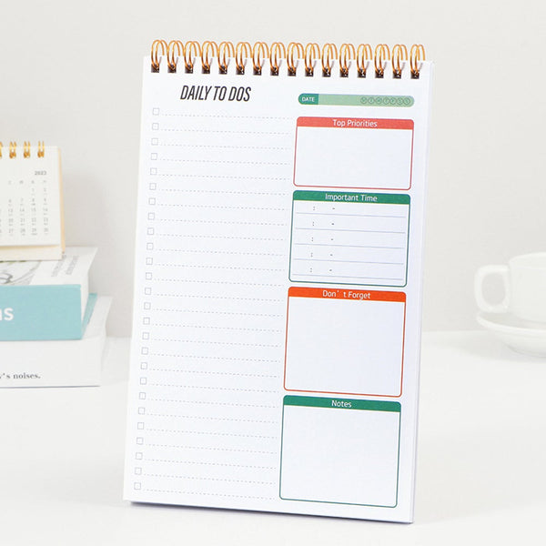 50Sheets To Do List Notepad Undated Daily Planner Memorandum