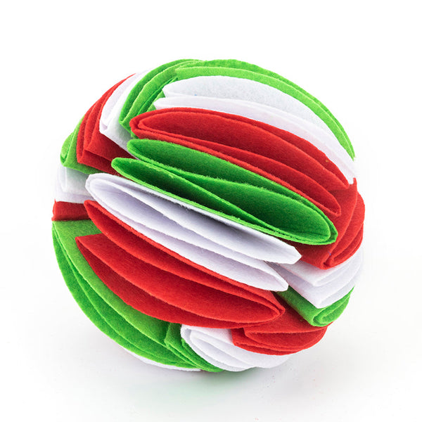 Snuffle Ball Treat Dispensing Dog Training Toy Slow Feeder Pets Dog Snuffle Mats