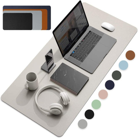 Large Size Desk Protector Mat Pu Leather Waterproof Office Accessories