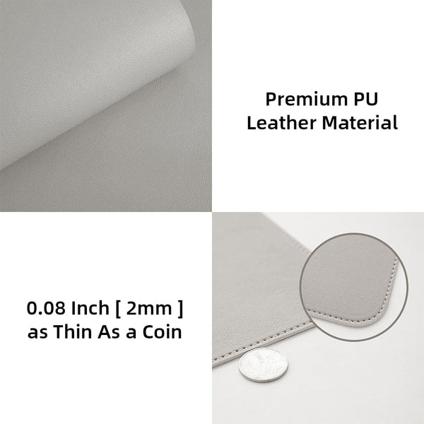 Large Size Desk Protector Mat Pu Leather Waterproof Office Accessories Desk Mats